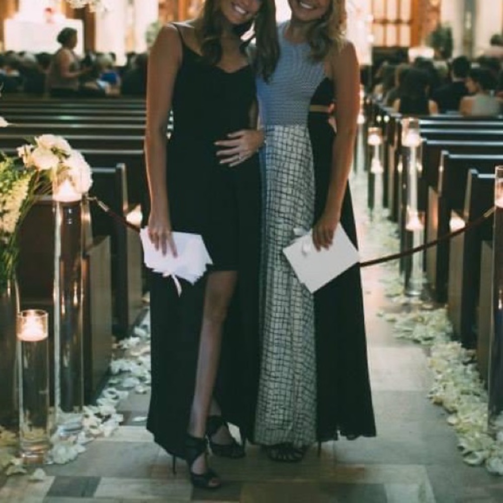 Keepsake High-low black tie dress